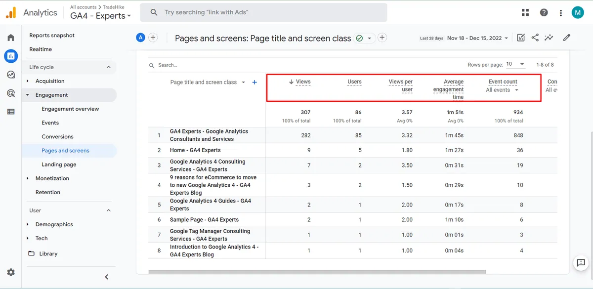 what are metrics