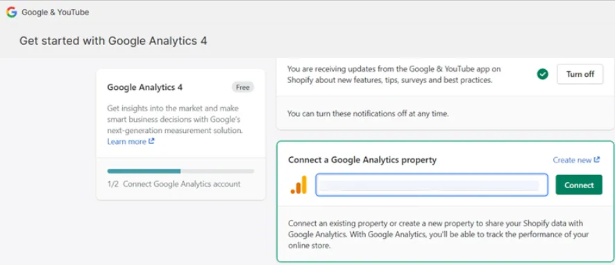 If the first method fails or you find it too confusing, you can always rely on Shopify's built-in
