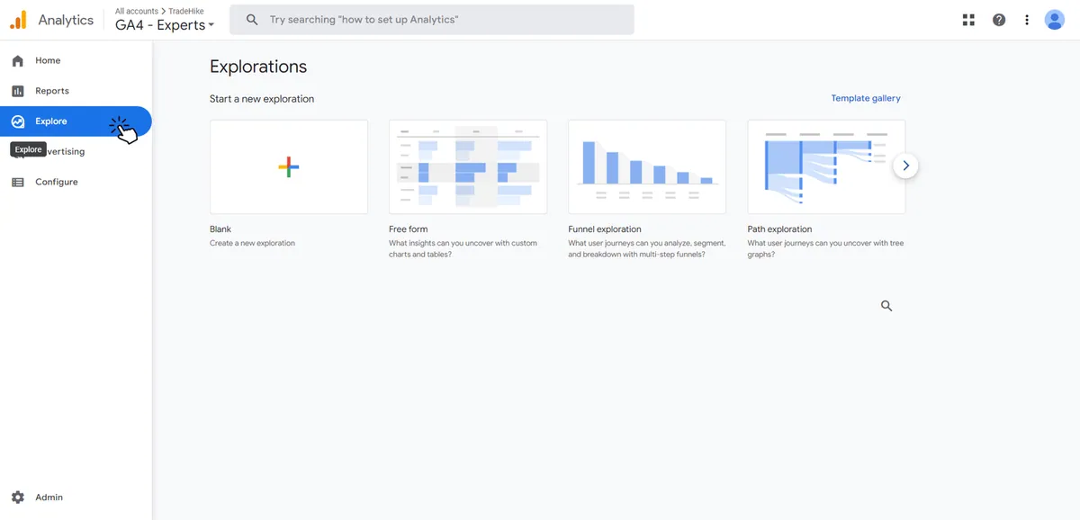 explorations report