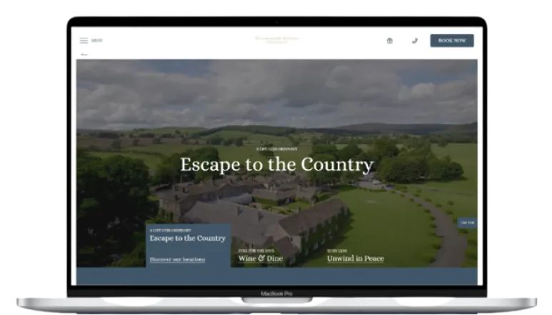Devonshire Hotels and Restaurants website