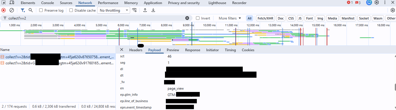 Chrome DevTools Network Tab